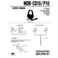 SONY MDR-P10 Manual de Servicio