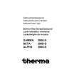 THERMA GSVGAMMA2000S Manual de Usuario