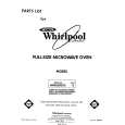 WHIRLPOOL MW8600XS0 Catálogo de piezas