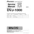 PIONEER DVJ-1000 Manual de Servicio