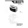 SONY MR-9300W Manual de Servicio