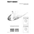 TRICITY BENDIX CWD1010 Manual de Usuario
