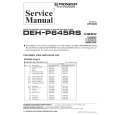 PIONEER DEH-P645RSX1B Manual de Servicio