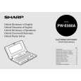 SHARP PWE500A Manual de Usuario