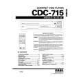 YAMAHA CDC-715 Manual de Servicio