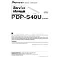 PIONEER PDP-S40U/XTW/UC Manual de Servicio