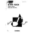 CASIO CTK-501 Manual del propietario