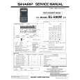 SHARP EL-500W Manual de Servicio