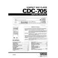 YAMAHA CDC705 Manual de Servicio
