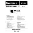 HITACHI SR-704 Manual de Servicio