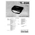 SONY TC-D5M Manual de Servicio