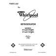 WHIRLPOOL ET16JKXWG00 Catálogo de piezas