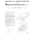 WHIRLPOOL RHH2636 Manual de Instalación