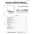 SHARP LC12A2U Manual de Servicio