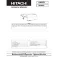 HITACHI SMO531 Manual de Servicio