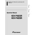 PIONEER KEH-P4023R Manual de Usuario