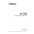 ROLAND A-70 Manual de Usuario