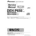 PIONEER DEH-P650-9 Manual de Servicio
