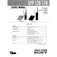 SONY SPP-170 Manual de Usuario