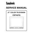 SYMPHONIC CST427G Manual de Servicio