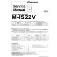 PIONEER M-IS22V/DXJN/NC Manual de Servicio