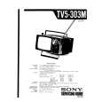 SONY TV5303M Manual de Servicio