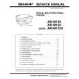 SHARP AL-M155X Manual de Servicio