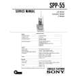 SONY SPP-55 Manual de Usuario