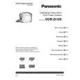 PANASONIC VDRD105 Manual de Usuario