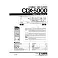 YAMAHA CDX5000 Manual de Servicio
