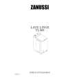 ZANUSSI TL603 Manual de Usuario