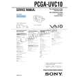 SONY PCGAUVC10 Manual de Servicio
