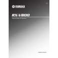 YAMAHA RX-V800 Manual de Usuario