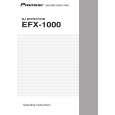 PIONEER EFX-1000/KUCXJ Manual de Usuario