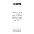 ZANUSSI ZV190R Manual de Usuario