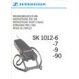 SENNHEISER SK 1012 Manual de Usuario
