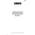ZANUSSI ZF282C Manual de Usuario