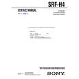 SONY SRF-H4 Manual de Servicio