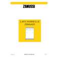 ZANUSSI ZDM6825W Manual de Usuario