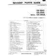 SHARP SD-3062 Catálogo de piezas