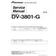 PIONEER DV-3801-G Manual de Servicio