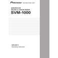 PIONEER SVM-1000/WAXJ5 Manual de Usuario