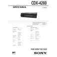 SONY CDX4280 Manual de Servicio