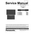 PANASONIC PT-47WX52F Manual de Servicio