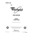 WHIRLPOOL LG5551XTN0 Catálogo de piezas