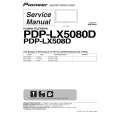 PIONEER PDP-LX5080W/YVIXK5 Manual de Servicio