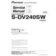 PIONEER S-DV240SW/XTW/EW5 Manual de Servicio
