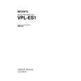 SONY VPL-ES1 Manual de Servicio
