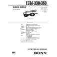 SONY ECM-360 Manual de Servicio