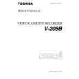 TOSHIBA V-205B Manual de Servicio